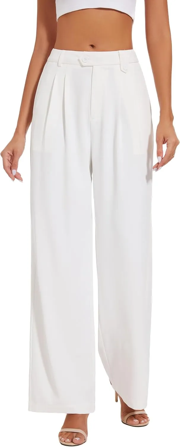 2025 Casaul Pants for Women Business Work Office Dress Pants Trousers with Pockets