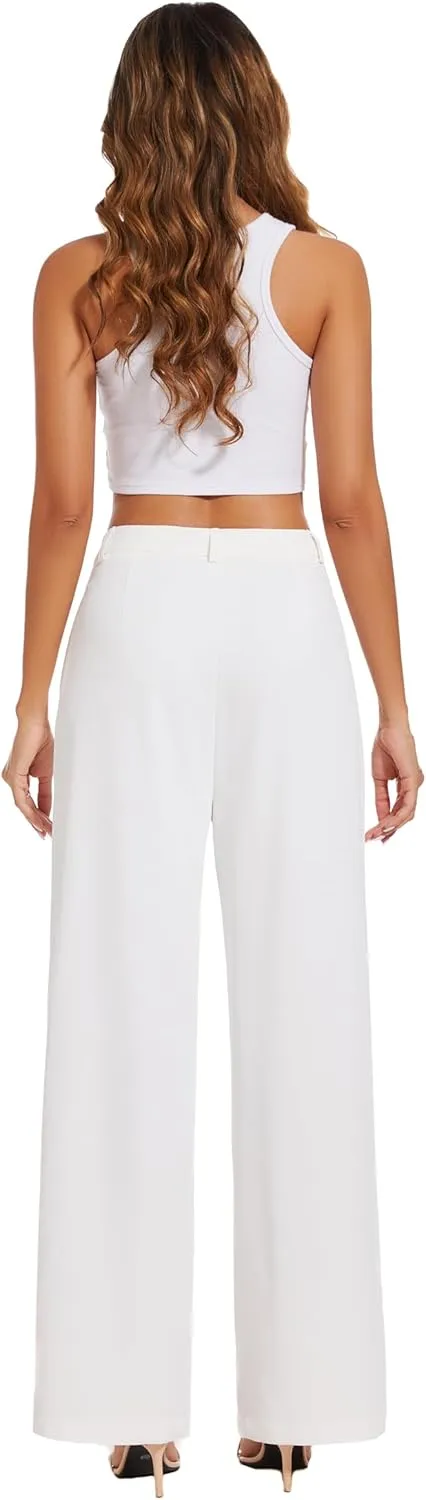 2025 Casaul Pants for Women Business Work Office Dress Pants Trousers with Pockets