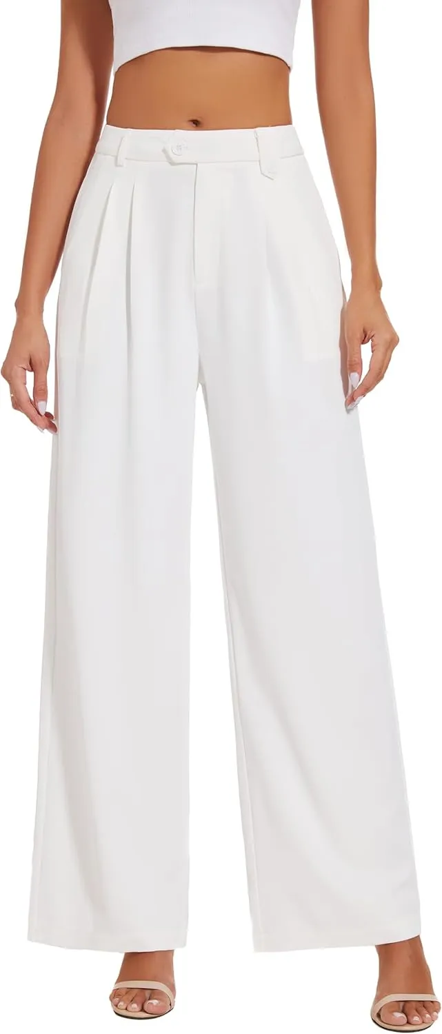 2025 Casaul Pants for Women Business Work Office Dress Pants Trousers with Pockets
