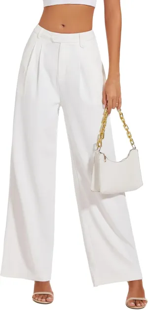 2025 Casaul Pants for Women Business Work Office Dress Pants Trousers with Pockets