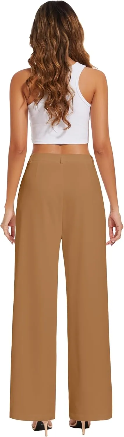 2025 Casaul Pants for Women Business Work Office Dress Pants Trousers with Pockets