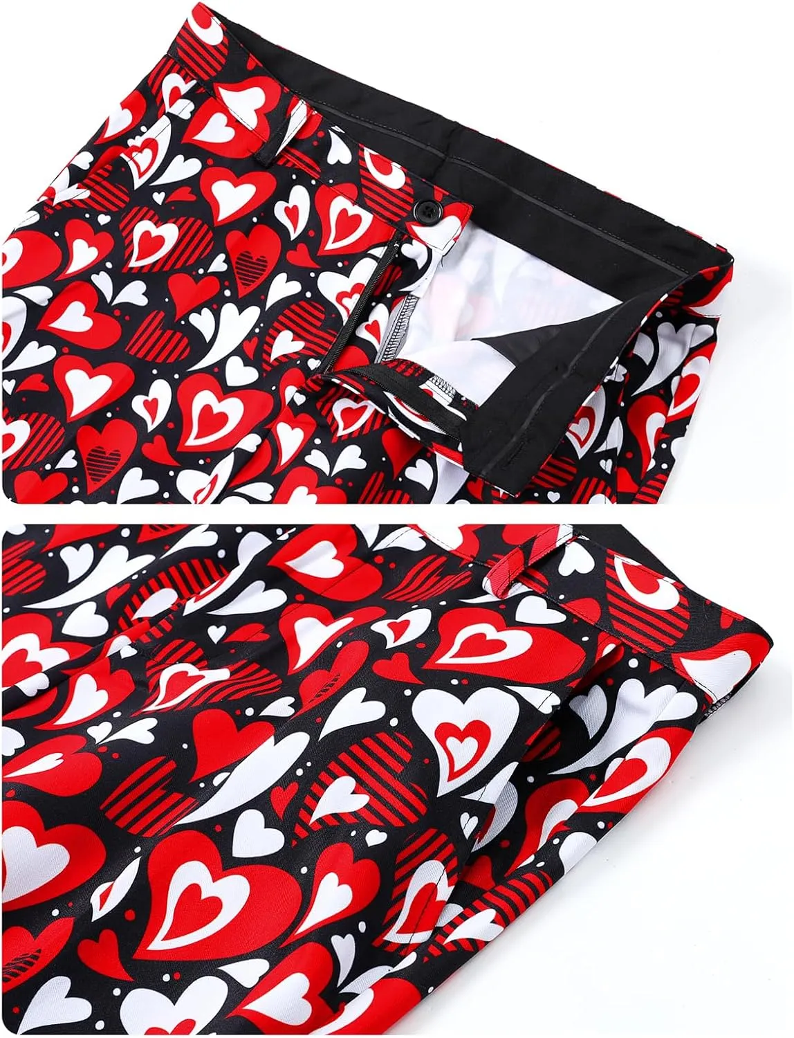 A&J DESIGN Boys Funny Print Suit for 6-16 Years