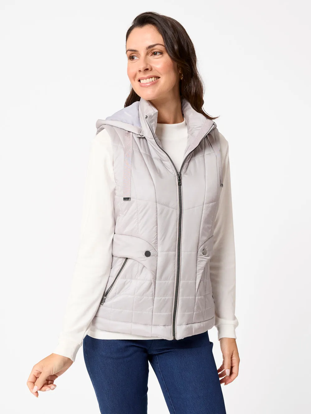 Amey Quilted Vest