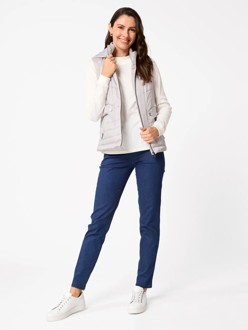 Amey Quilted Vest