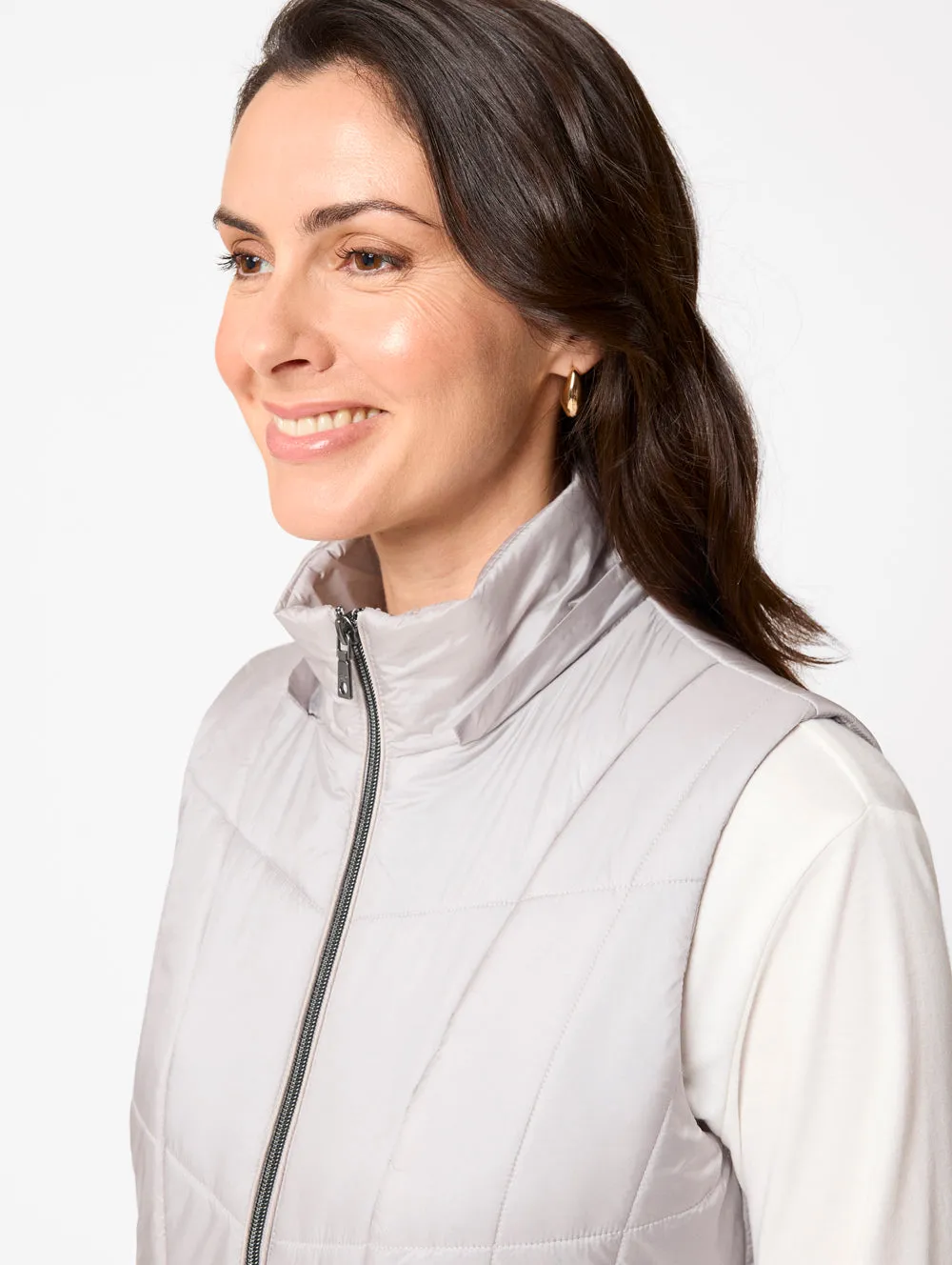 Amey Quilted Vest