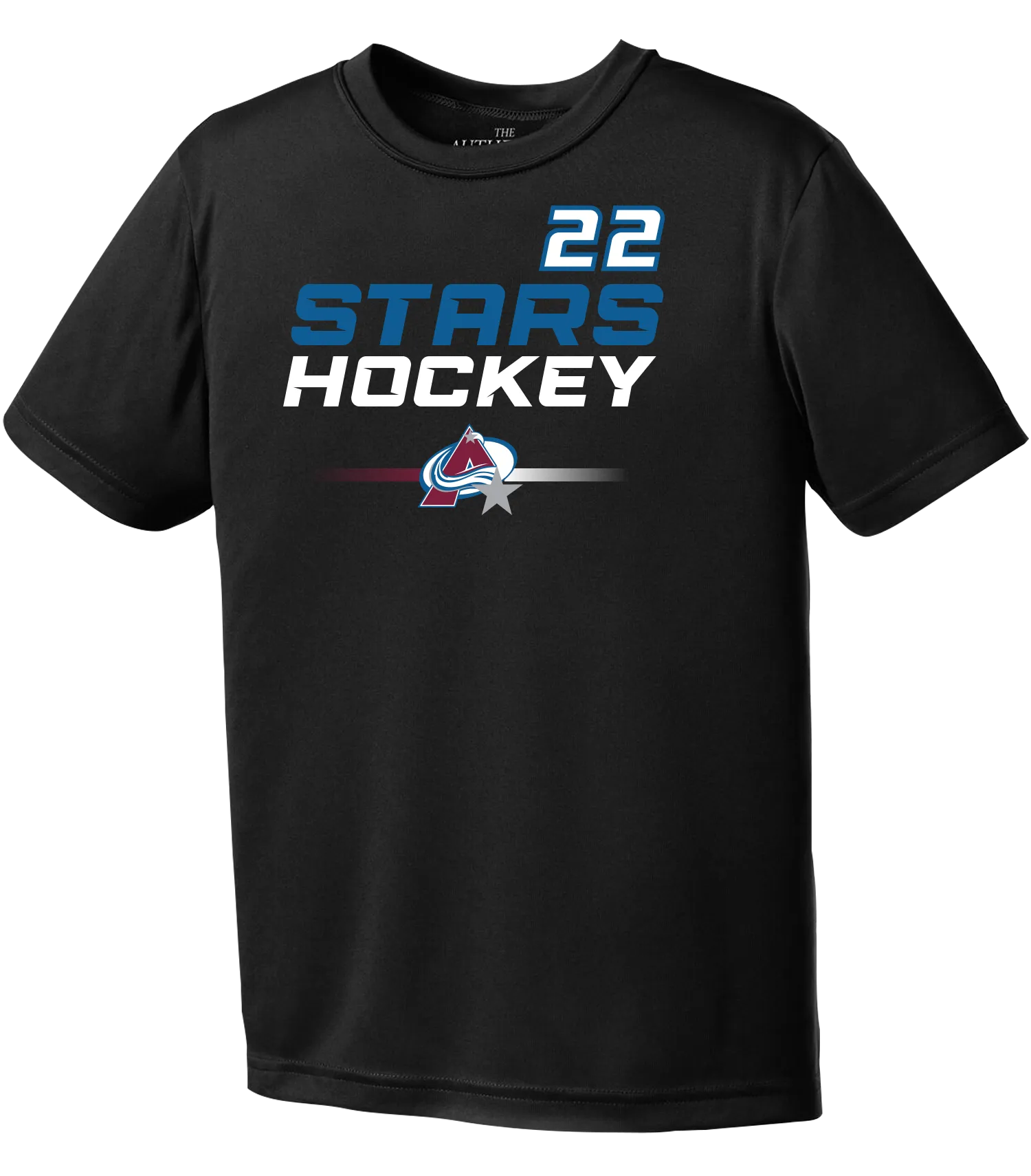 Amherstburg Stars Hockey Youth Dri-Fit T-Shirt with Printed Logo