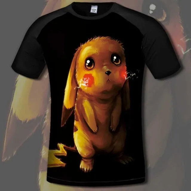 Anime Women Elastic Casual T-Shirt