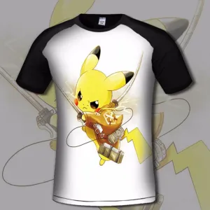 Anime Women Elastic Casual T-Shirt