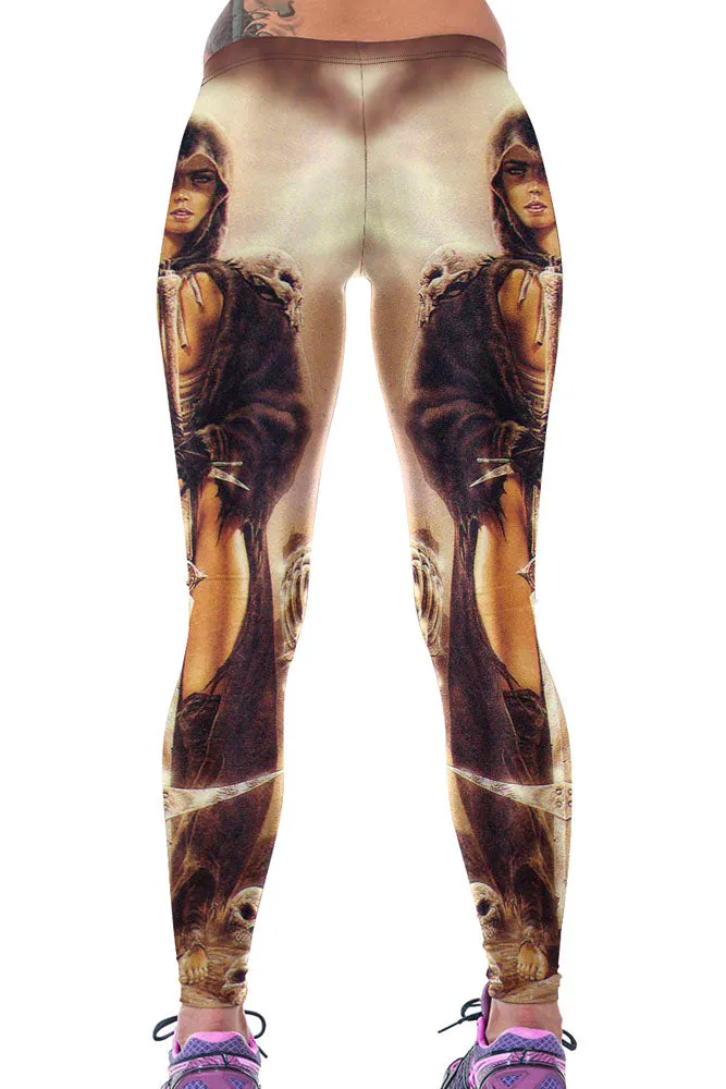 Barbarian Princess Stretchy Yoga Leggings
