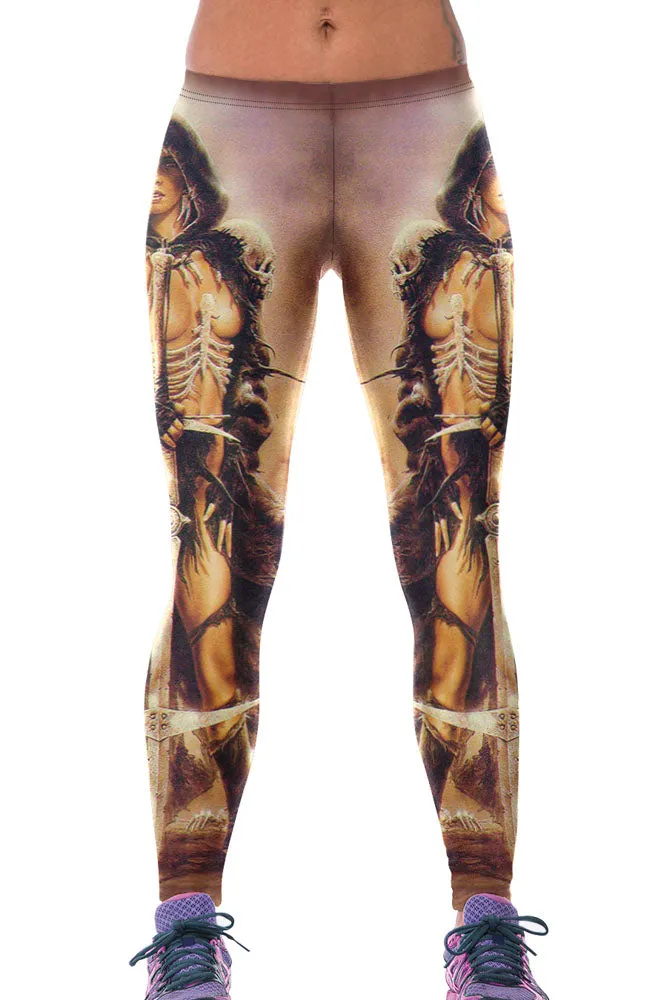 Barbarian Princess Stretchy Yoga Leggings