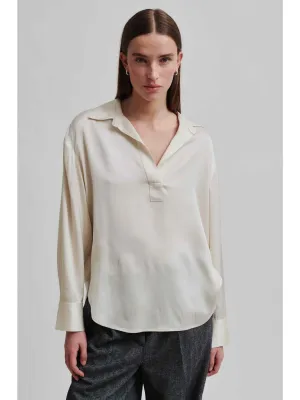 Bardi Silky Blouse - Sand