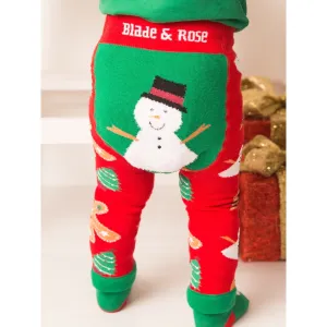 Blade & Rose Snowman Knitted Leggings