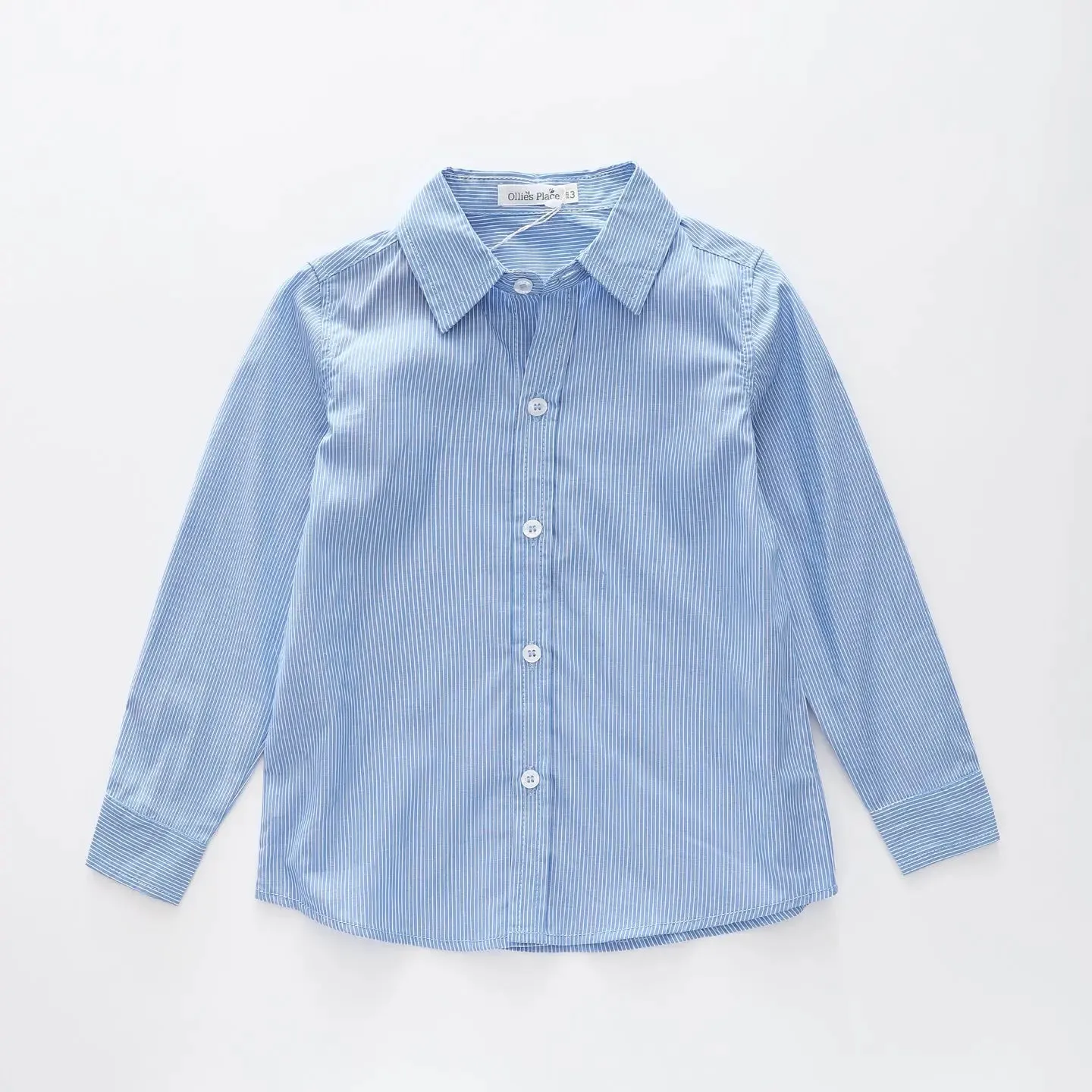Blue Pinstripe Shirt