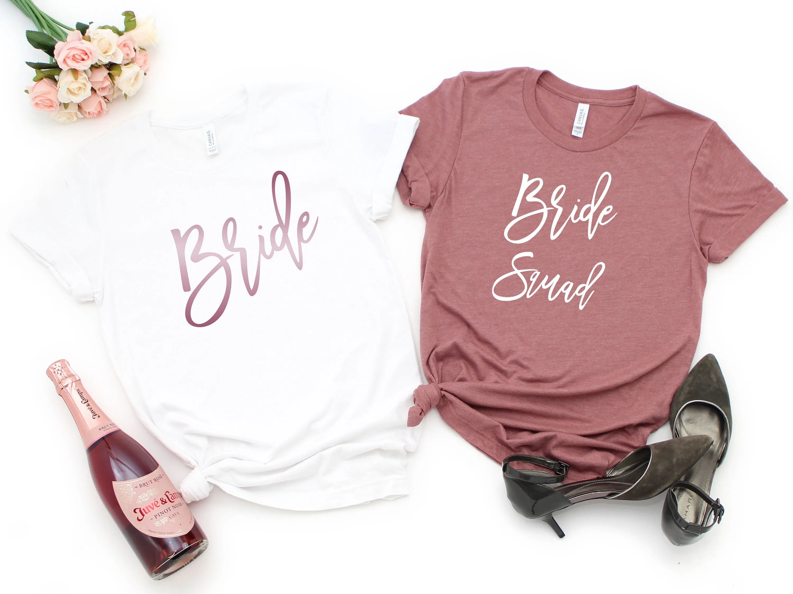 Bride T Shirt - Bachelorette Party Matching Shirts - Bride Squad Shirts