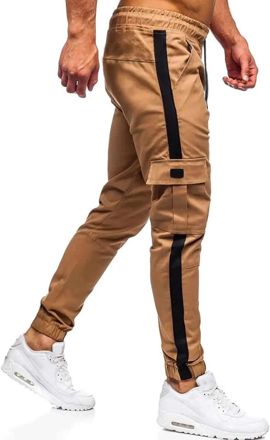 Cargo Pants for Men Relaxed Fit Men's Military Tactical Pants Big and Tall Work Hiking Trousers Workout Joggers Baggy