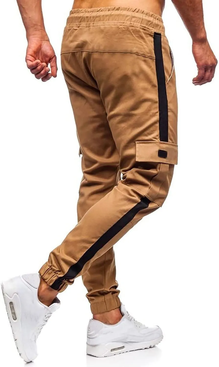 Cargo Pants for Men Relaxed Fit Men's Military Tactical Pants Big and Tall Work Hiking Trousers Workout Joggers Baggy