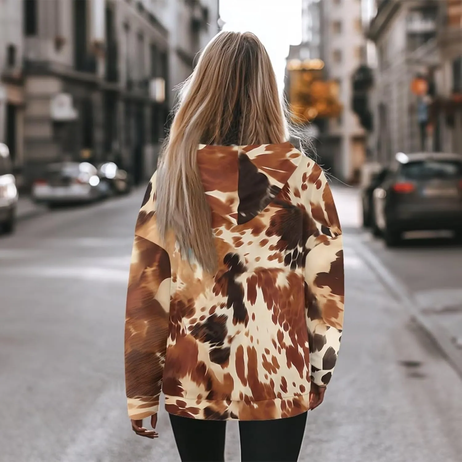 Casual Women Hoodies Oversized Sweatshirt Long Sleeve Hoodie Pullover Tops