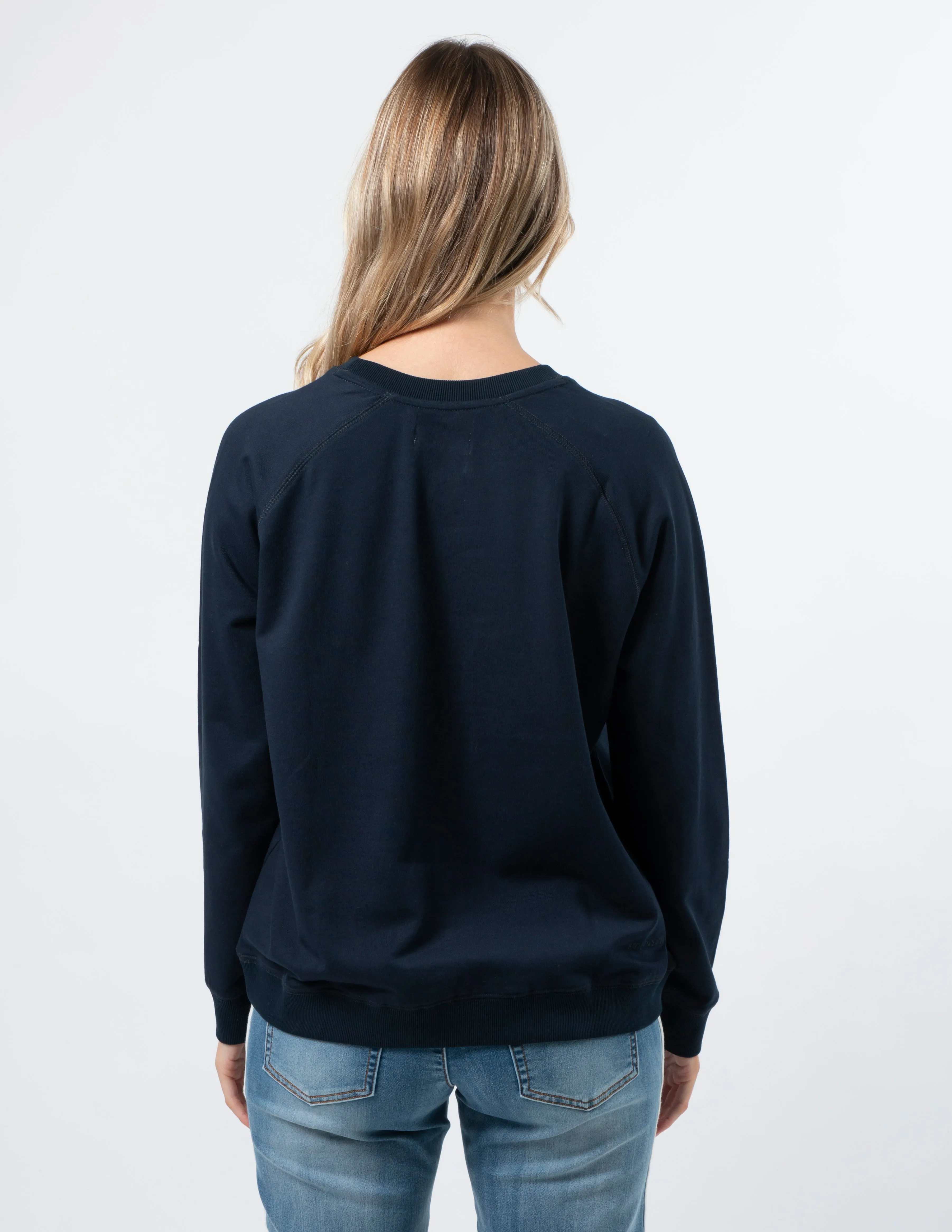 Classic Sweater - Navy Fiore