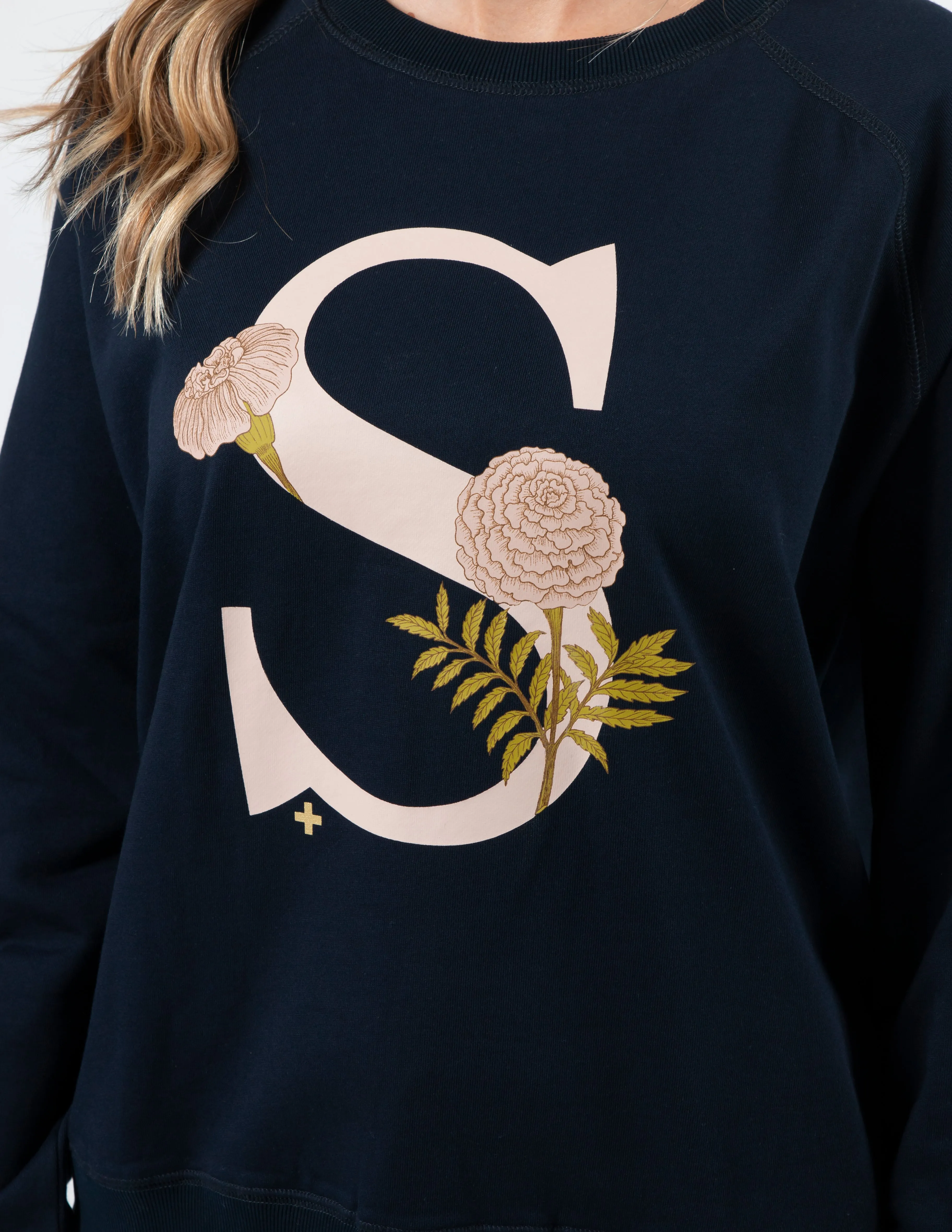 Classic Sweater - Navy Fiore
