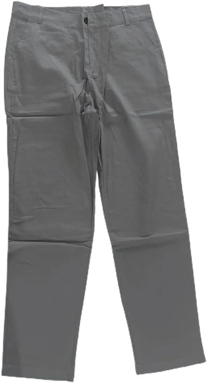 CRNTCEM Skinny Leg Golf Pants for Men Slim Fit Stretch Business Work Trousers Anckle Outdoor Casual Sports Chino Suit Pants