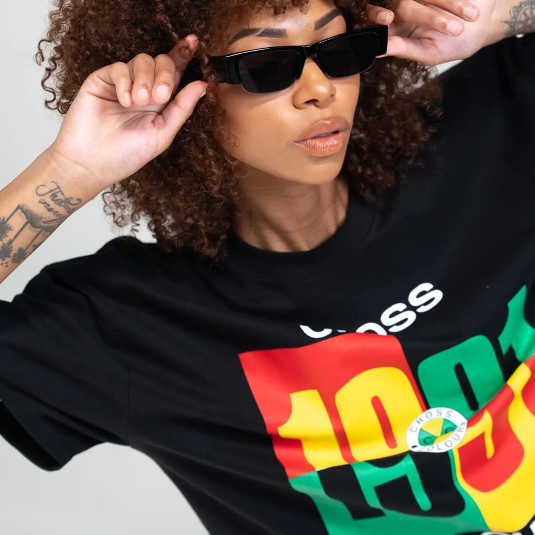 CROSS COLOURS Urban Retro 1990's Vintage | T-Shirt