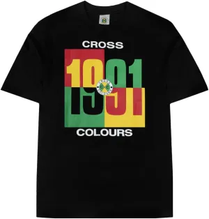 CROSS COLOURS Urban Retro 1990's Vintage | T-Shirt