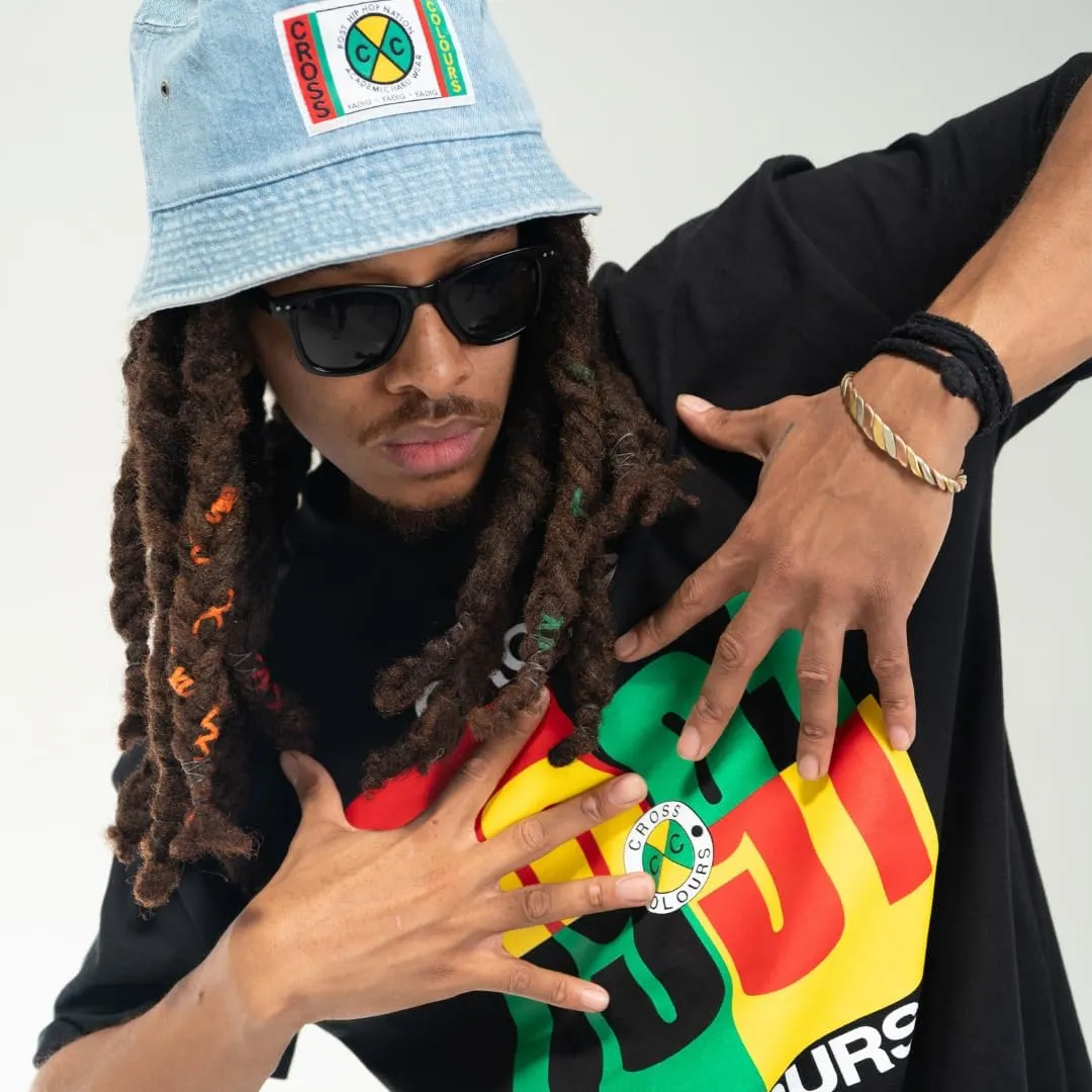 CROSS COLOURS Urban Retro 1990's Vintage | T-Shirt