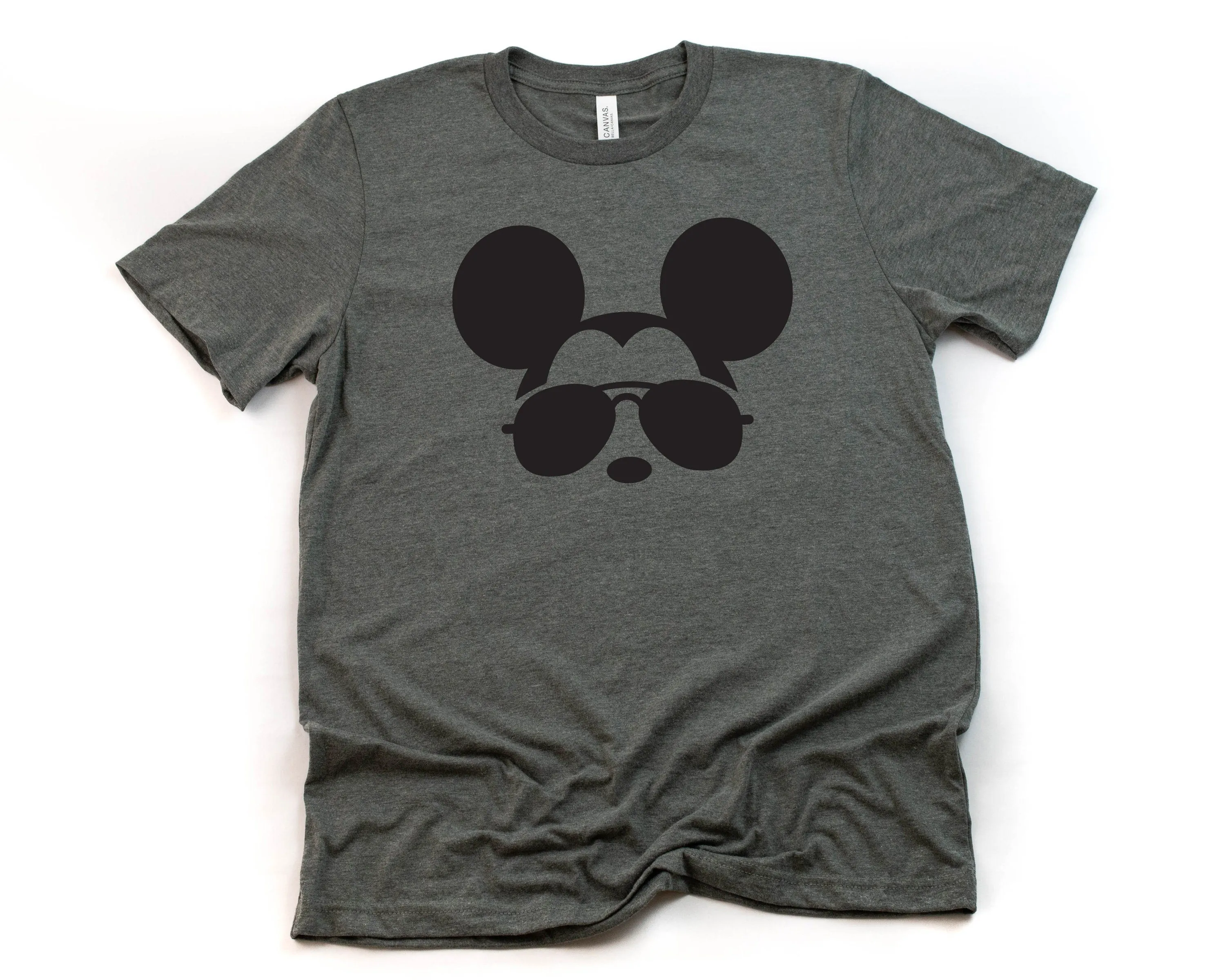 Custom Mickey t shirt - Disney Trip Matching Shirts - Mickey Mouse T Shirt - Mickey Sunglasses - Personalized Text