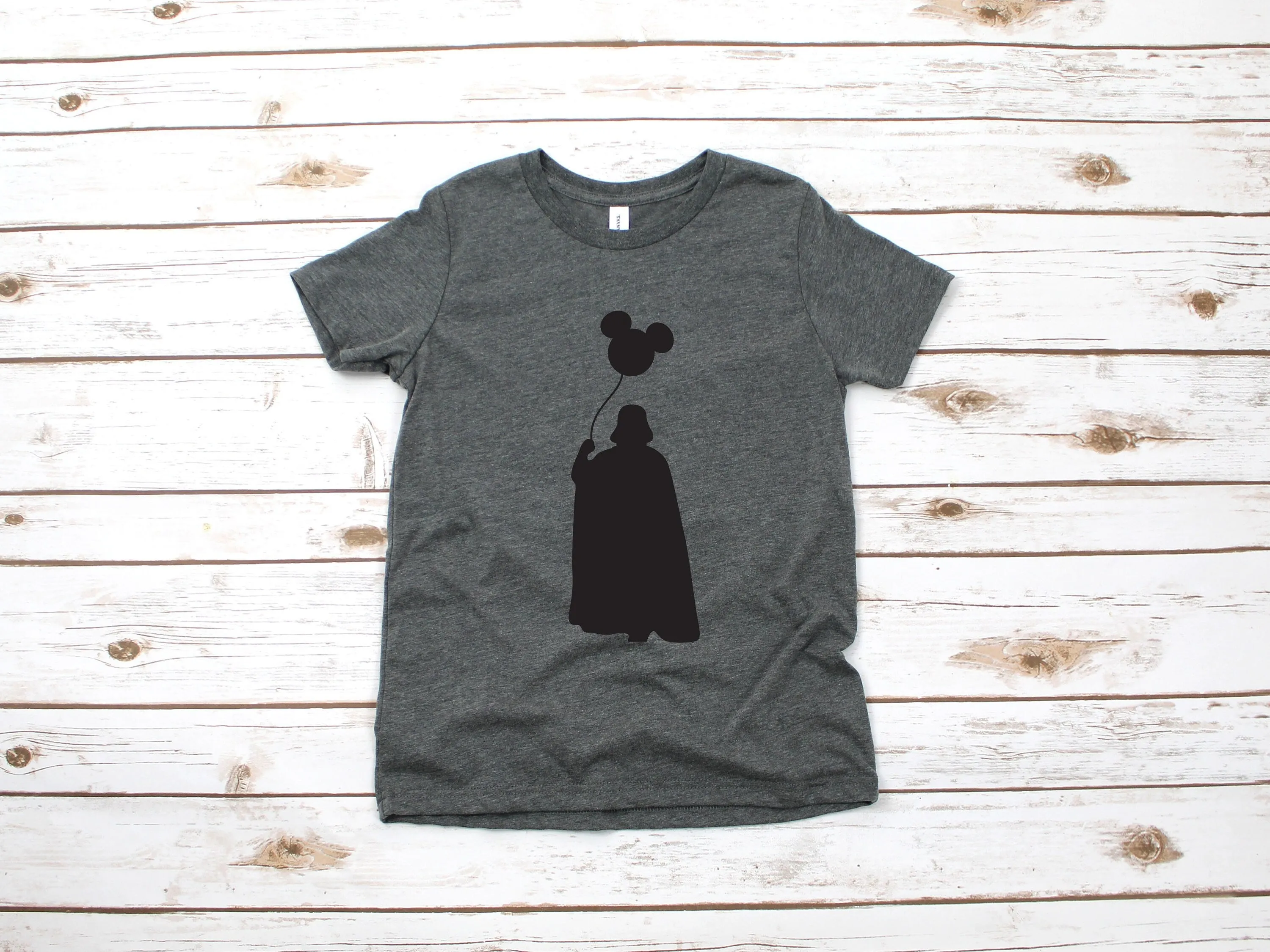 Custom Star Wars Disney Youth T Shirt - Disney Darth Vader Kids T Shirts - Family Star Wars Matching Shirts - Personalized Name Disney Shirt