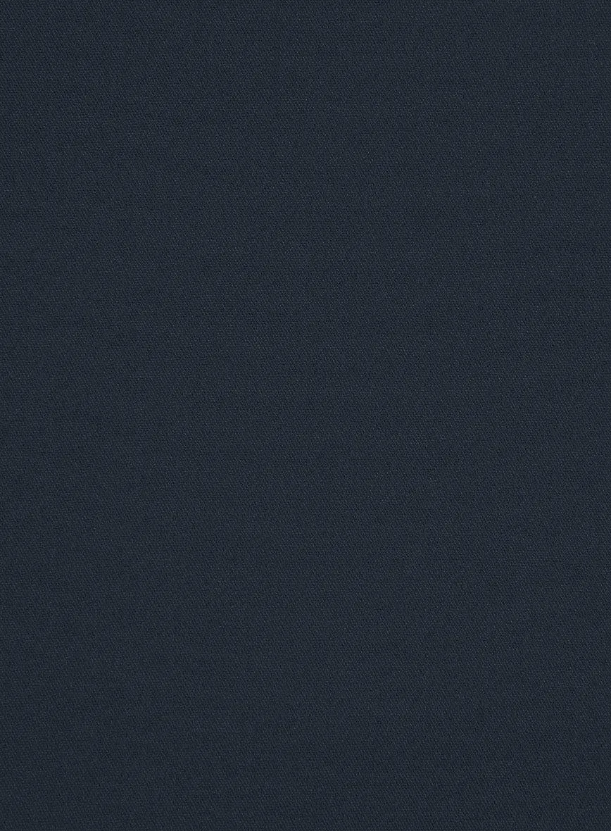 Dark Blue Stretch Chino Suit