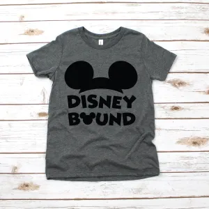 Disney Bound Mickey Mouse Youth T Shirt - Disney Kids T Shirts - Family Matching Shirts
