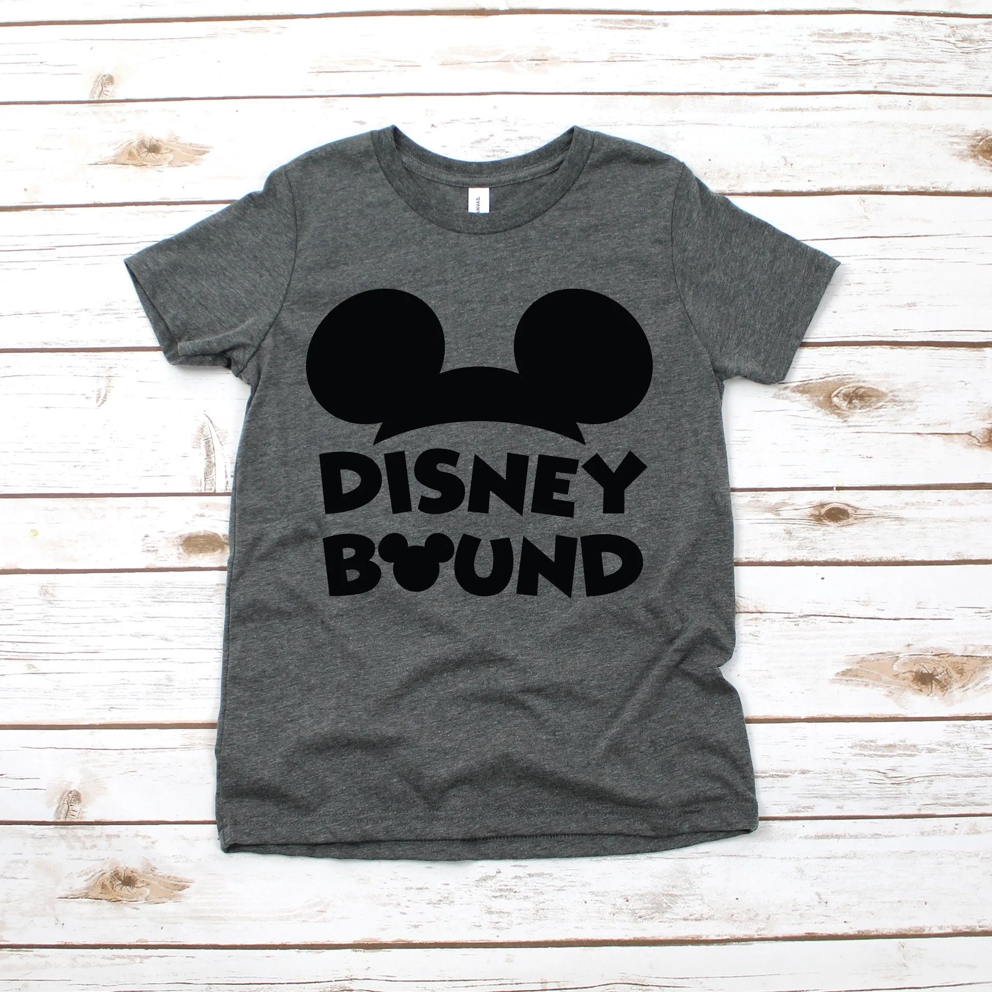 Disney Bound Mickey Mouse Youth T Shirt - Disney Kids T Shirts - Family Matching Shirts