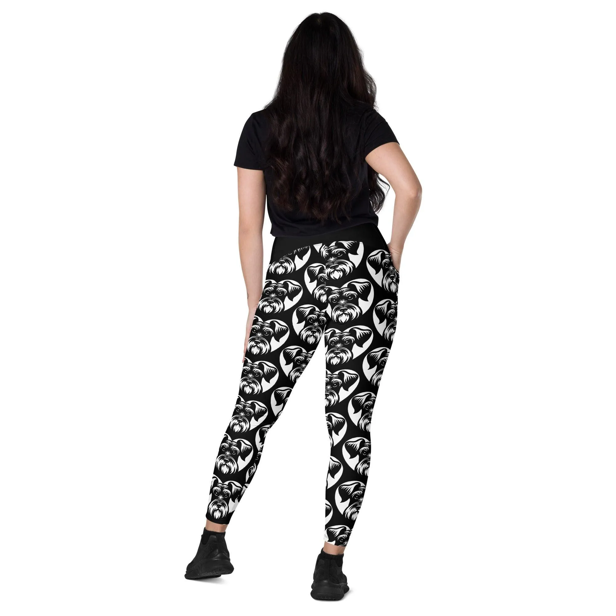 DOG BREED LEGGINGS with pockets - CESKY TERRIER - HERTTAHOUND