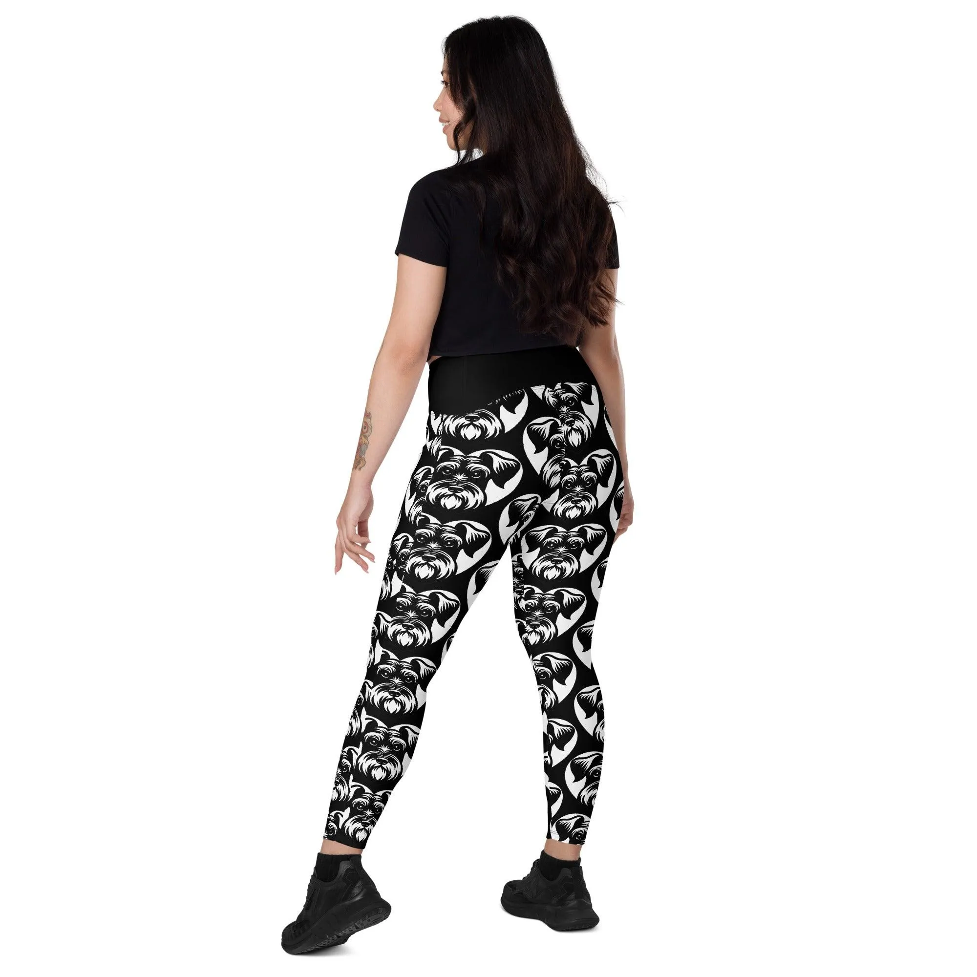 DOG BREED LEGGINGS with pockets - CESKY TERRIER - HERTTAHOUND