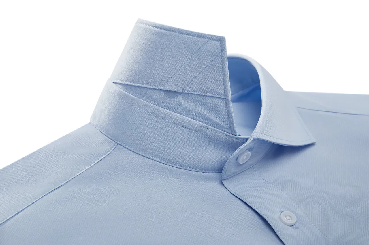 Dry Wicking & Stretch Shirt in Smart Fit Spread Collar
