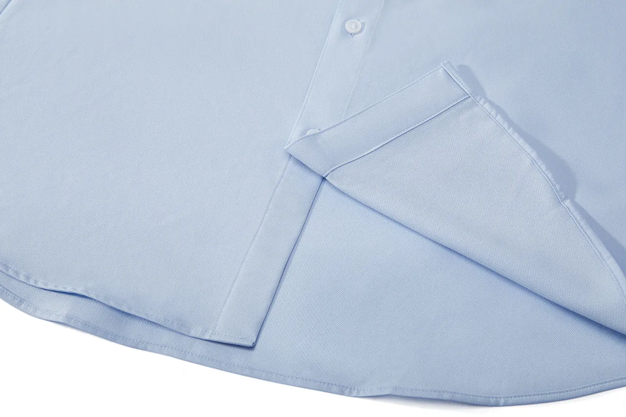 Dry Wicking & Stretch Shirt in Smart Fit Spread Collar