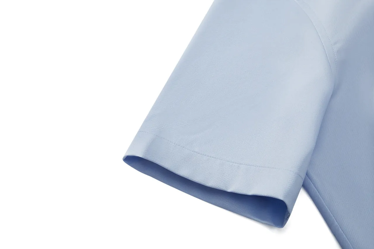Dry Wicking & Stretch Shirt in Smart Fit Spread Collar
