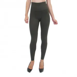 Elietian ET2001OLV OLIVE Full Length Regular Fit One Size Legging