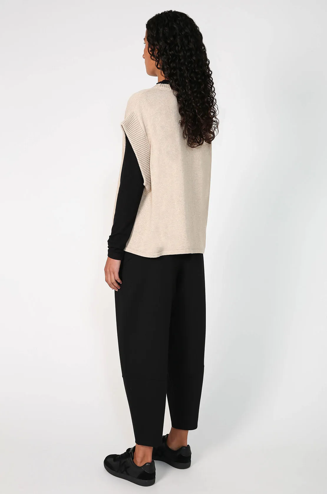 expect vest / natural marle