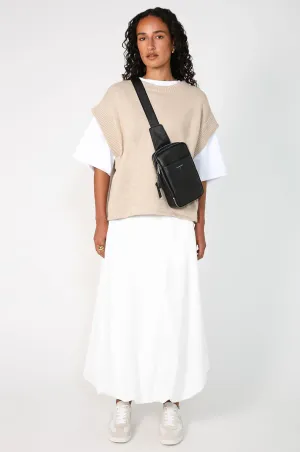 expect vest / natural marle