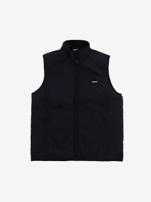 Farah Japan Nylon Zip Up Vest - Navy