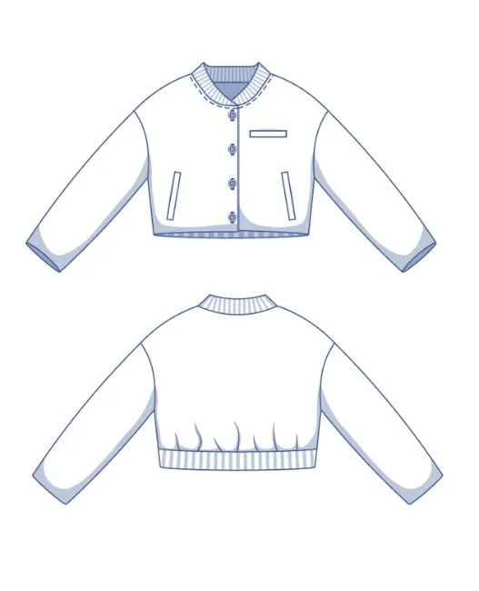 Fibre Mood - JUDITH Jacket Sewing Pattern