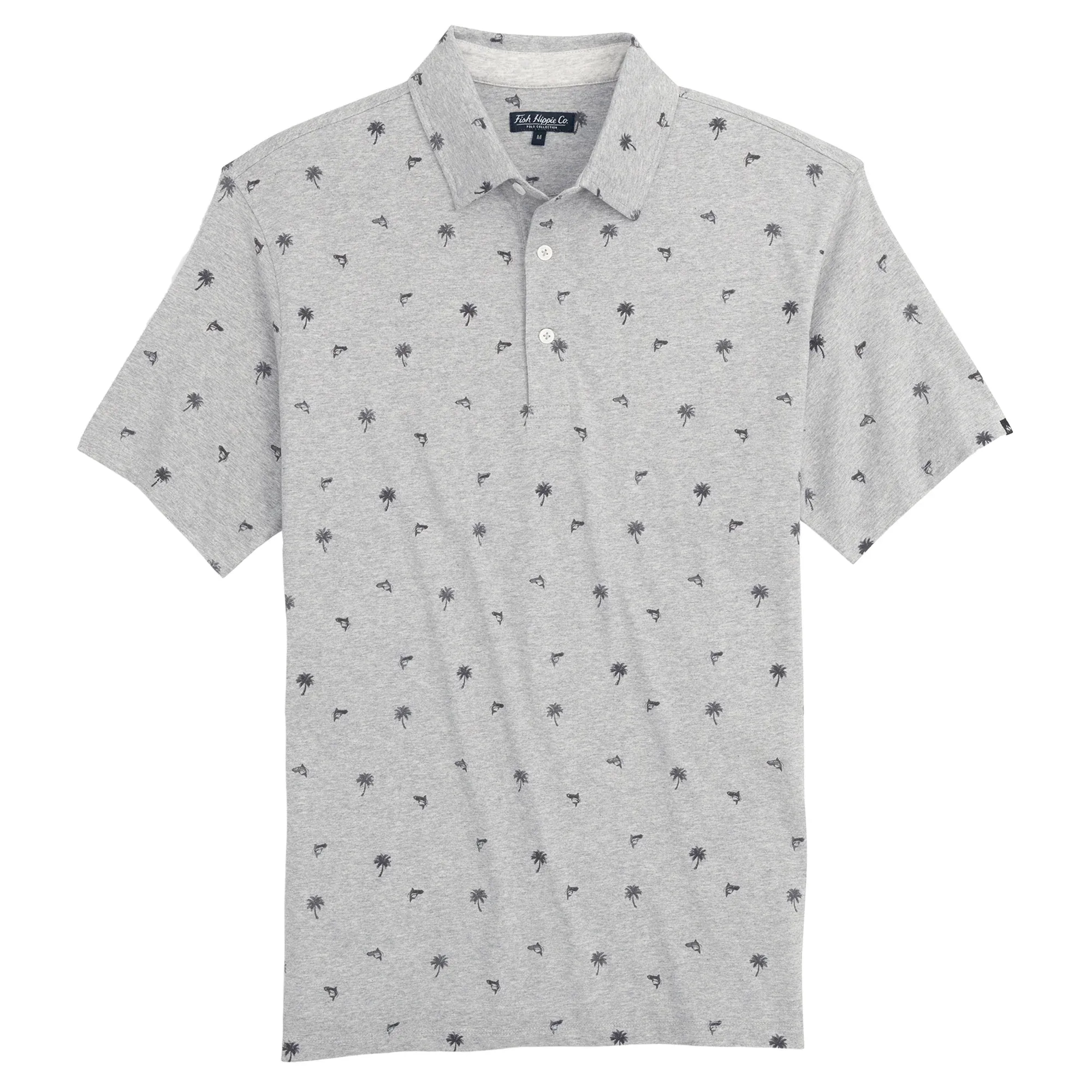 Fish Hippie Terene Printed Polo