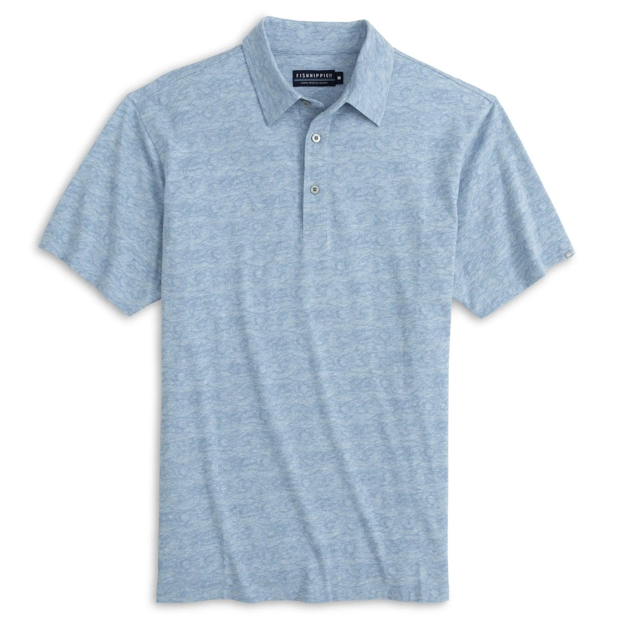 Fish Hippie Terene Printed Polo
