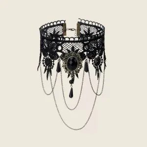 Gothic Choker Necklace 02
