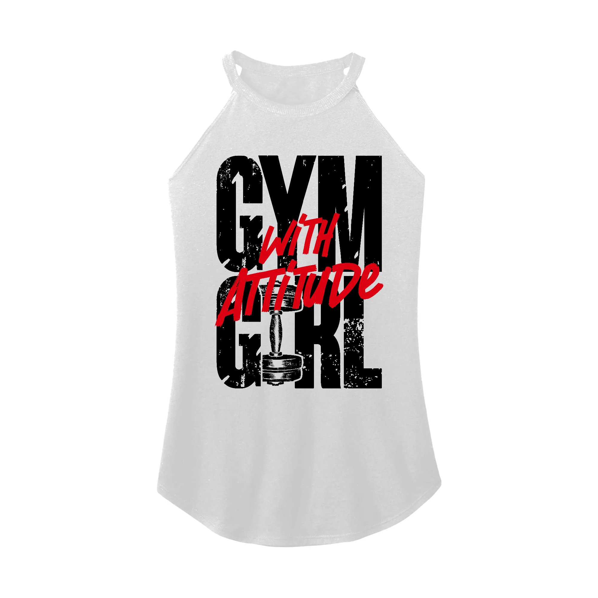 Gym Girl Attitude Rocker Tank