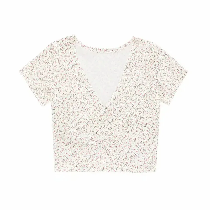 Hip Hop Sleeveless Vintage Print Short Sleeve Tee