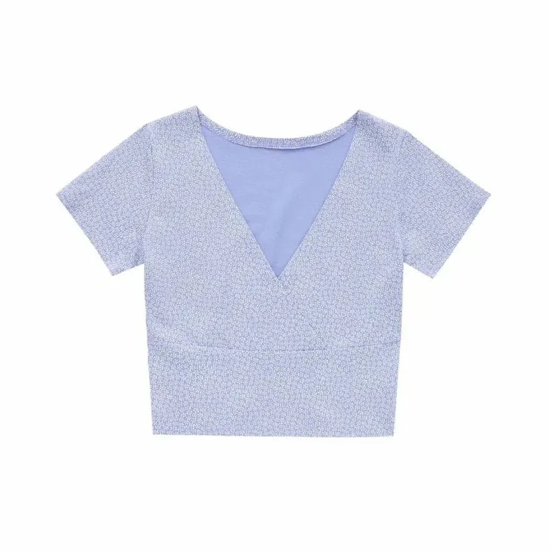 Hip Hop Sleeveless Vintage Print Short Sleeve Tee