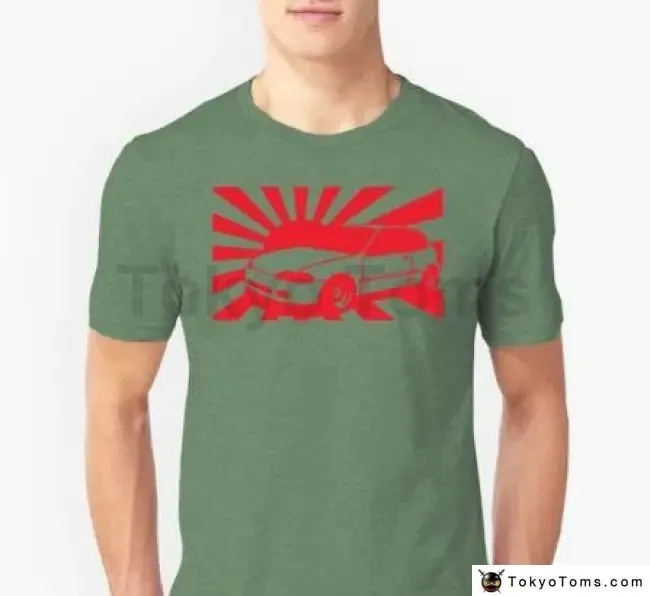 Honda Civc JDM Sun T-Shirt - Cotton