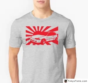 Honda Civc JDM Sun T-Shirt - Cotton